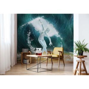 Fototapet - Dancer Parting Waves Vliesová tapeta - 416x254 cm