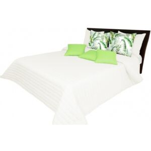 Cuvertură de pat matlasată, culoarea crem Lăţime: 200 cm | Lungime: 220 cm