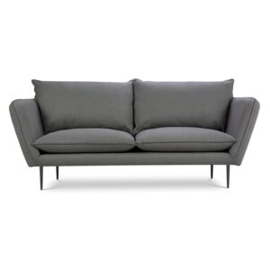 Canapea cu 3 locuri Mazzini Sofas Verveine, lungime 205 cm, gri