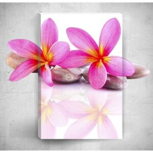 Tablou de perete 3D Mosticx Pink Flowers, 40 x 60 cm
