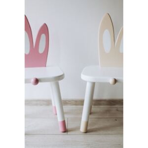 White Bunny - Set 2 scaune pentru copii Iepuras SB-146
