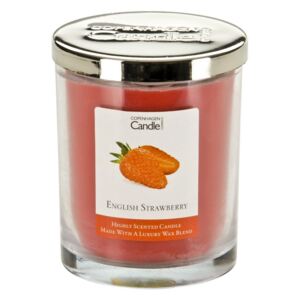 Lumânare parfumată Copenhagen Candles English Strawberry, 40 ore