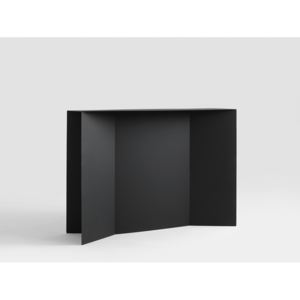 Consola neagra din metal 100 cm Oli Custom Form
