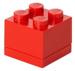 Cutie depozitare LEGO® Mini Box II, roșu