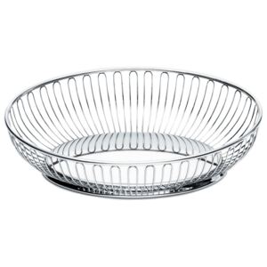 Vase decorative 826 Wire Basket by Alessi, oval, 28 x 20 cm