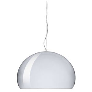 Lustra Small FL/Y pendant lamp by Kartell in chrome