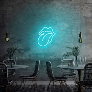 Aplica de Perete Neon The Rolling Stones, Albastru