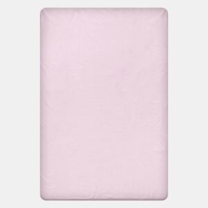 Cerşaf de pat cu elastic din bumbac, violet deschis mov 90x200 cm