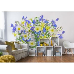 Fototapet - Spring Bouquet Vliesová tapeta - 416x290 cm