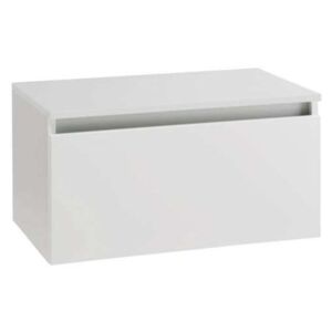 Dulap pentru lavoar cu sertar Perth, 37x45x70 cm, melamină, alb
