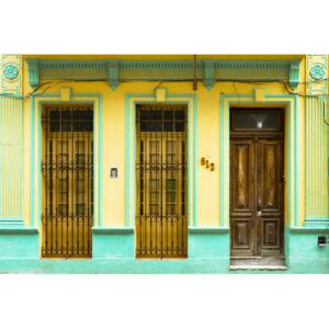 Fotografii artistice 612 Street Havana - Yellow and Green, Philippe Hugonnard
