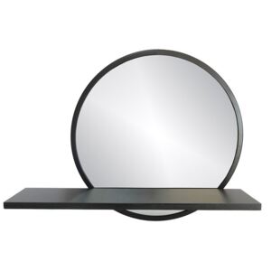 Oglinda Auryanna, negru, 45 x 35 x 11 cm