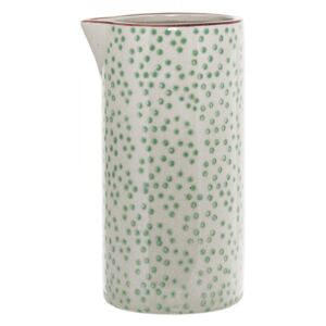 Latiera alba/verde din ceramica 250 ml Patrizia Bloomingville