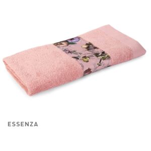 Prosoape Essenza Home Fleur, roz 30x50 cm
