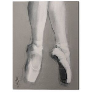 Hazel Bowman - Dancing Feet II Tablou Canvas, (30 x 40 cm)