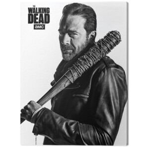 The Walking Dead - Negan Tablou Canvas, (60 x 80 cm)