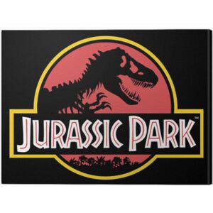 Jurassic Park - Classic Logo Tablou Canvas, (80 x 60 cm)