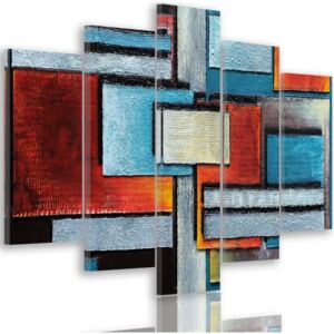 CARO Tablou pe pânză - Abstract 61 100x70 cm