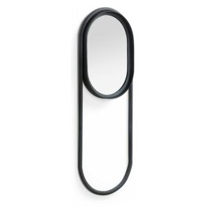 Oglinda ovala cu rama neagra 77,5 cm Klassy La Forma