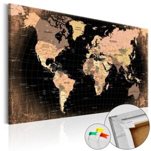 Tablou din plută - Planet Earth 90x60 cm