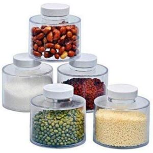 Set condimente Spice Tower, 12 recipiente, transparent