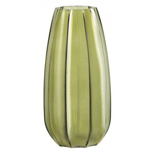 Vaza verde din sticla 28 cm Kali