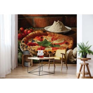 Fototapet - Italian Food Restaurant Pizza Vliesová tapeta - 254x184 cm