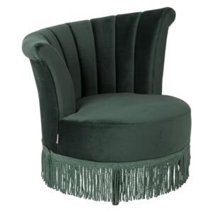Fotoliu verde Lounge Chair Dark Green | DUTCHBONE