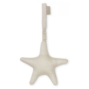 Decoratiune suspendabila din bumbac organic Starfish Light Sand Cam Cam