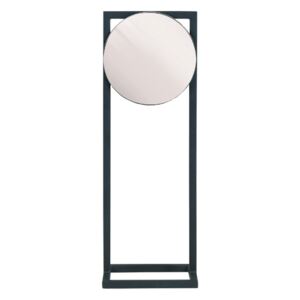 Oglinda rotunda de masa din sticla si fier 25x51 cm Addi Lifestyle Home Collection