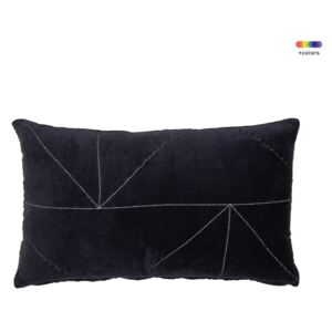 Perna decorativa dreptunghiulara din bumbac 30x50 cm Malina Obsidian LifeStyle Home Collection