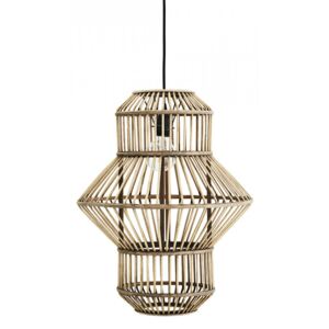 Lustra maro/neagra din bambus si placaj Natural Bamboo Madam Stoltz