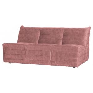 Canapea roz din catifea 160 cm Bag Woood