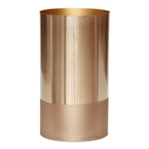 Vaza din metal 23 cm Brass Cilinder Hubsch