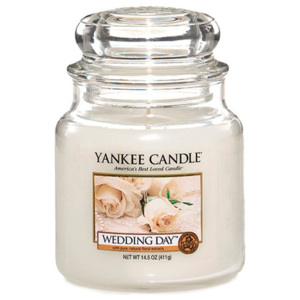 Lumânare parfumată Yankee Candle Wedding Day, timp de ardere 65 - 90 ore