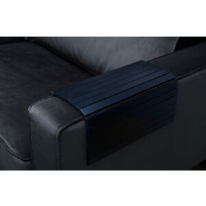 Cotieră flexibilă pentru canapea WOOOD, negru