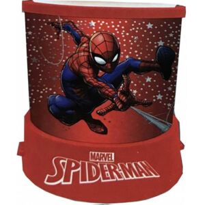 Veioza lampa Spiderman cu proiectie rosu 11.5 cm