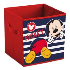 Cutie depozitare jucarii Mickey 28.5x28.5x28 cm