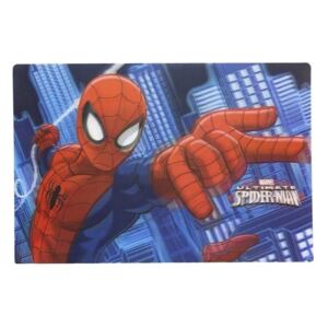 Suport farfurie pentru servit masa Spiderman 3D 45x30 cm