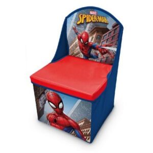 Cutie scaun depozitare jucarii Spiderman