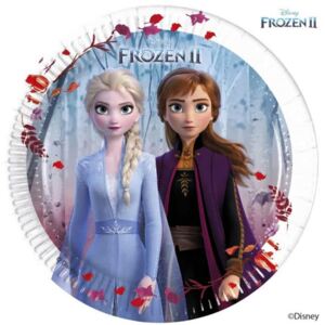 Set 8 farfurii carton Frozen II 19.5 CM