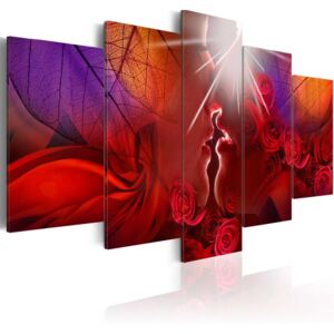 Tablou - Kiss from rose 200x100 cm