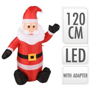 Ambiance Moș Crăciun gonflabil cu LED, 120 cm DH8991000