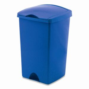 Coș de gunoi cu capac Addis Lift, 50 l, albastru