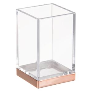 Cutie depozitare transparentă iDesign Clarity, 6 x 6 cm