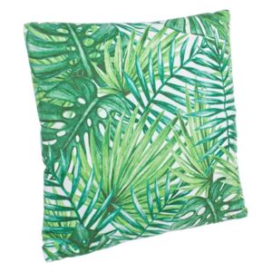 Perna decorativa din textil alb verde Evergreen 40 cm x 40 cm
