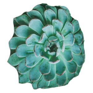 Perna decorativa din textil verde 3D 60 cm x 60 cm