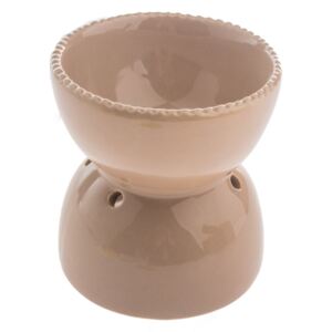 Aroma-lampă ceramică Formia maro, 10,8 x 11,5x 10,8 cm