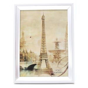 Rama foto de masa argintie Tour Eiffel 11 cm x 15 cm