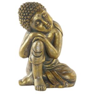 Statueta aurie Budha copil